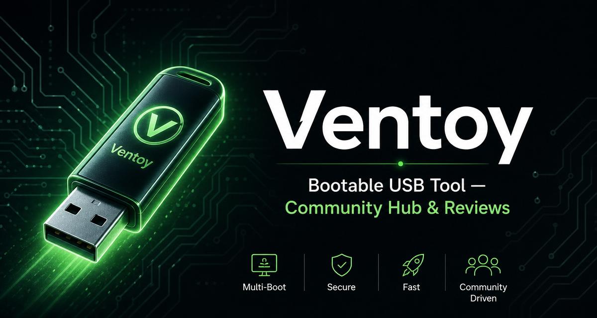Ventoy — bootable USB tool overview